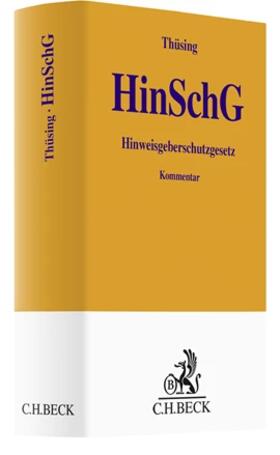 Thüsing |  Hinweisgeberschutzgesetz: HinSchG | Buch |  Sack Fachmedien