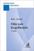 Bialon / Springer |  Fälle zum Eingriffsrecht | Buch |  Sack Fachmedien