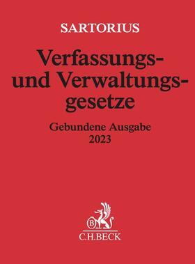 Sartorius | Verfassungs- und Verwaltungsgesetze | Buch | 978-3-406-79768-2 | sack.de