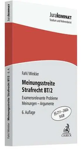 Fahl / Winkler |  Meinungsstreite Strafrecht BT/2 | Buch |  Sack Fachmedien