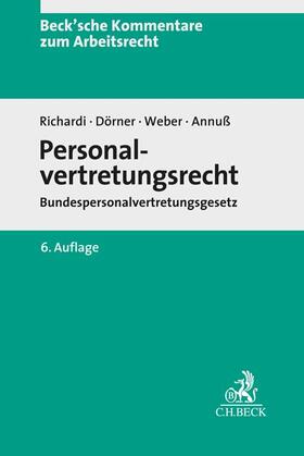 Richardi / Dörner / Weber |  Personalvertretungsrecht | Buch |  Sack Fachmedien