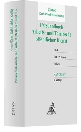 Conze / Karb / Reidel |  Personalbuch Arbeits- und Tarifrecht öffentlicher Dienst | Buch |  Sack Fachmedien