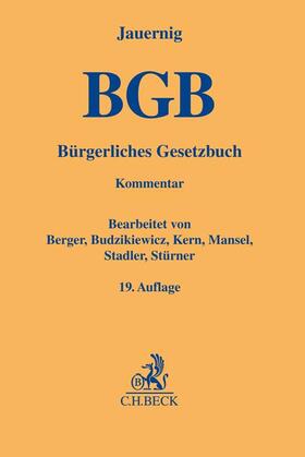 Jauernig | Bürgerliches Gesetzbuch | Buch | 978-3-406-79922-8 | sack.de
