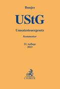 Bunjes  |  Umsatzsteuergesetz: UStG | Buch |  Sack Fachmedien