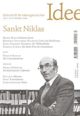 Gehring / Schlak |  Zeitschrift für Ideengeschichte Heft XVII/3 Herbst 2023 | Buch |  Sack Fachmedien