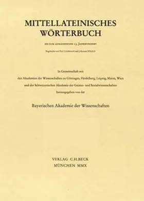  Mittellateinisches Wörterbuch  53. Lieferung (sandalus - scissura) | Buch |  Sack Fachmedien