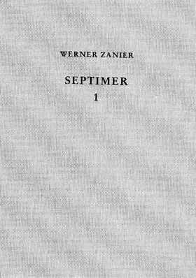 Zanier |  Das römische Militärlager auf dem Septimerpass in Graubünden (Schweiz) | Buch |  Sack Fachmedien