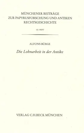 Bürge | Die Lohnarbeit in der Antike | Buch | 978-3-406-80152-5 | sack.de