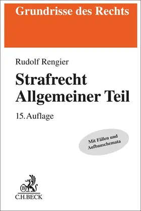 Rengier |  Strafrecht Allgemeiner Teil | Buch |  Sack Fachmedien