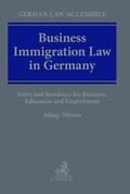 Aldag / Mävers |  Business Immigration Law in Germany | Buch |  Sack Fachmedien