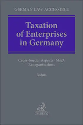 Bahns |  Taxation of Enterprises in Germany | Buch |  Sack Fachmedien