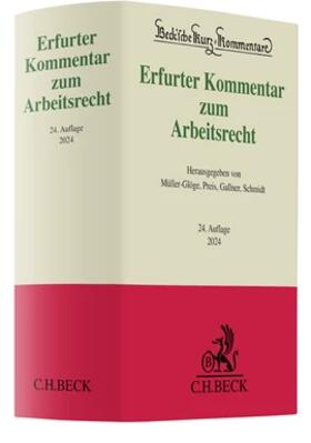 Müller-Glöge / Preis / Gallner |  Erfurter Kommentar zum Arbeitsrecht | Buch |  Sack Fachmedien