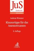 Wimmer |  Klausurtipps für das Assessorexamen | Buch |  Sack Fachmedien