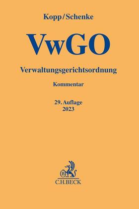 Kopp / Schenke | Verwaltungsgerichtsordnung: VwGO | Buch | sack.de