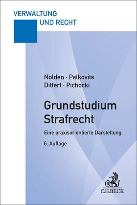 Nolden / Palkovits / Dittert | Grundstudium Strafrecht | Buch | 978-3-406-80519-6 | sack.de