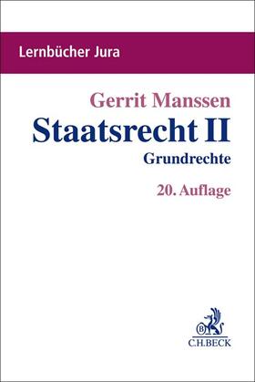 Manssen |  Staatsrecht II | Buch |  Sack Fachmedien