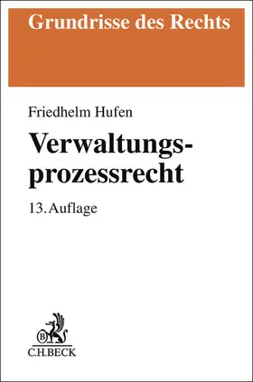 Hufen |  Verwaltungsprozessrecht | Buch |  Sack Fachmedien