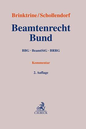 Brinktrine / Schollendorf |  Beamtenrecht Bund | Buch |  Sack Fachmedien
