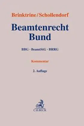 Brinktrine / Schollendorf | Beamtenrecht Bund | Buch | 978-3-406-80731-2 | sack.de