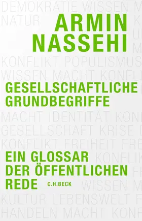Nassehi |  Gesellschaftliche Grundbegriffe | Buch |  Sack Fachmedien