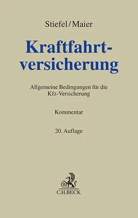 Maier | Kraftfahrtversicherung. AKB | Buch | 978-3-406-80963-7 | sack.de