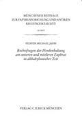 Jauß |  Münchener Beiträge zur Papyrusforschung Heft 122: Rechtsfragen der Herdenhaltung am unteren und mittleren Euphrat in altbabylonischer Zeit | eBook | Sack Fachmedien