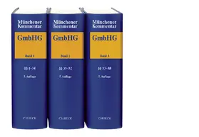 Fleischer / Goette |  Münchener Kommentar zum Gesetz betreffend die Gesellschaften mit beschränkter Haftung: GmbHG - Gesamtwerk | Buch |  Sack Fachmedien