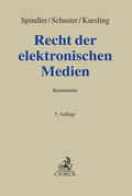 Spindler / Schuster / Kaesling |  Recht der elektronischen Medien | Buch |  Sack Fachmedien
