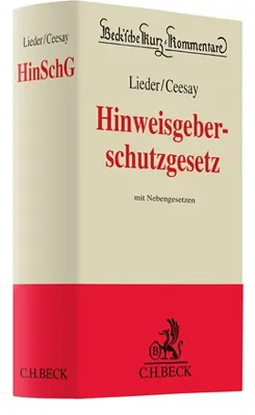 Lieder / Ceesay |  Hinweisgeberschutzgesetz | Buch |  Sack Fachmedien