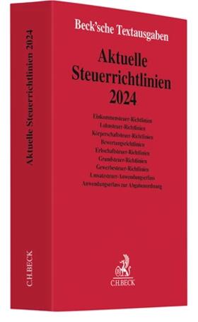  Aktuelle Steuerrichtlinien 2024 | Buch |  Sack Fachmedien
