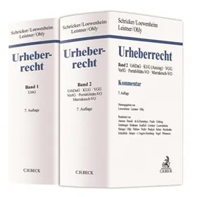 Schricker / Loewenheim / Leistner |  Urheberrecht | Buch |  Sack Fachmedien