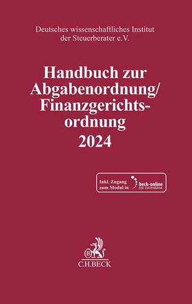 Handbuch zur Abgabenordnung / Finanzgerichtsordnung 2024: AO / FGO 2024 | Medienkombination | 978-3-406-81253-8 | sack.de