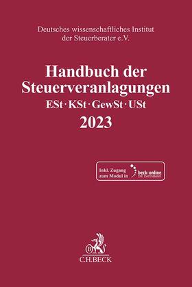 Handbuch der Steuerveranlagungen 2023  | Medienkombination | 978-3-406-81286-6 | sack.de