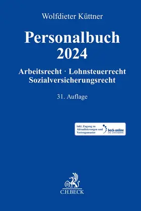 Küttner |  Personalbuch 2024 | Buch |  Sack Fachmedien