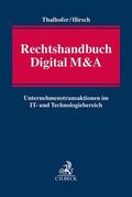 Thalhofer / Hirsch |  Rechtshandbuch Digital M&A | Buch |  Sack Fachmedien