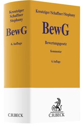 Kreutziger / Stephany / Schaffner |  Bewertungsgesetz: BewG  | Buch |  Sack Fachmedien