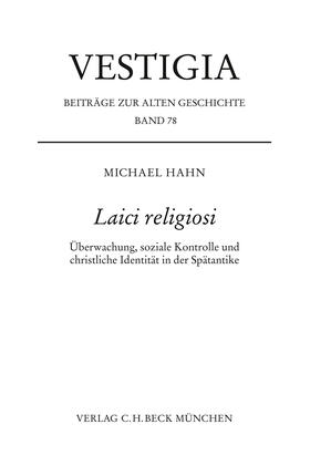 Hahn | Laici religiosi | Buch | 978-3-406-81571-3 | sack.de