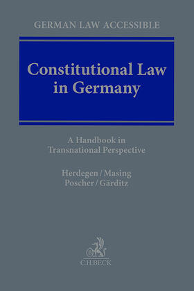 Herdegen / Masing / Poscher | Constitutional Law in Germany | Buch | 978-3-406-81608-6 | sack.de
