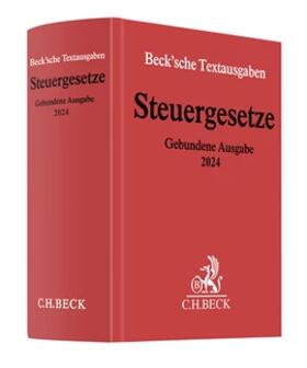 Steuergesetze • Gebundene Ausgabe 2024 | Buch | 978-3-406-81705-2 | sack.de