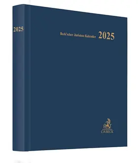 Beck'scher Juristen-Kalender 2025 | Sonstiges | 978-3-406-81707-6 | sack.de