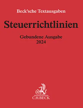 Steuerrichtlinien Gebundene Ausgabe 2024 | Buch | 978-3-406-81714-4 | sack.de