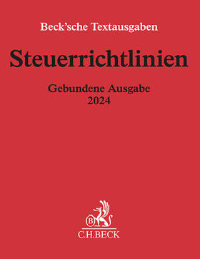 Steuerrichtlinien Gebundene Ausgabe 2024 | Buch | 978-3-406-81714-4 | sack.de