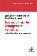 Boos / Bonefeld / Schlimpert |  Das modifizierte Ertragswertverfahren | Buch |  Sack Fachmedien