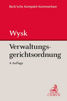 Wysk |  Verwaltungsgerichtsordnung | Buch |  Sack Fachmedien