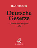 Habersack / Schönfelder |  Deutsche Gesetze Gebundene Ausgabe II/2024 | Buch |  Sack Fachmedien
