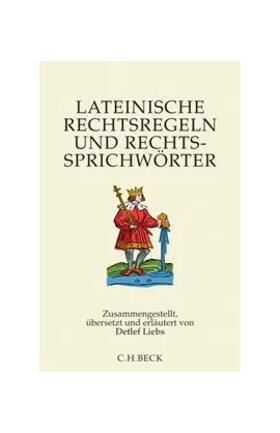 Liebs | Lateinische Rechtsregeln und Rechtssprichwörter | Buch | 978-3-406-81885-1 | sack.de