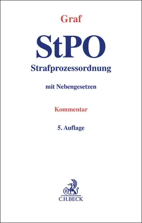 Graf |  Strafprozessordnung | Buch |  Sack Fachmedien