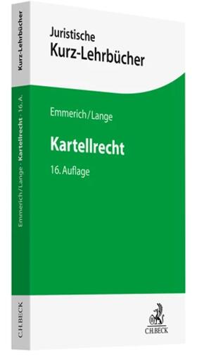 Emmerich / Lange |  Kartellrecht | Buch |  Sack Fachmedien