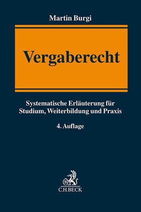 Burgi | Vergaberecht | Buch | 978-3-406-82081-6 | sack.de