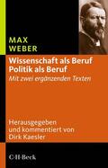 Weber / Kaesler |  'Wissenschaft als Beruf' - 'Politik als Beruf' | Buch |  Sack Fachmedien